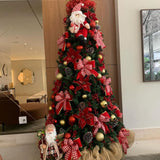 Árvore de Natal + Decoração 360º Noel Inclusa - 2,10 Metros