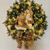 Guirlanda Natalina Presépio 65CM