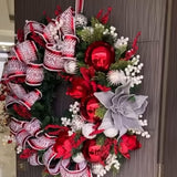 Guirlanda Natalina Red Luxuosa 70CM