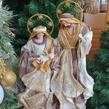Presépio Família Sagrada Gold