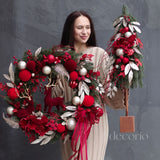 Kit Guirlanda + Árvore de Natal Decorativa Tree 60CM