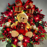 Guirlanda Decoração Natal Urso 65CM